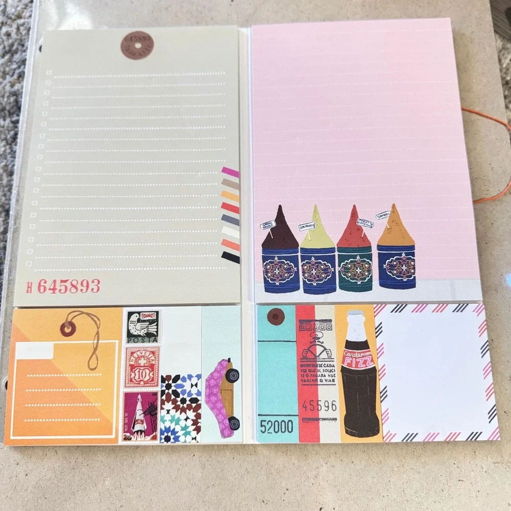 Kate Pocrass En Route Sticky Notes & To-Dos Chronicle Books Travel Stationery